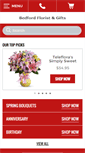 Mobile Screenshot of bedfordfloristandgifts.com
